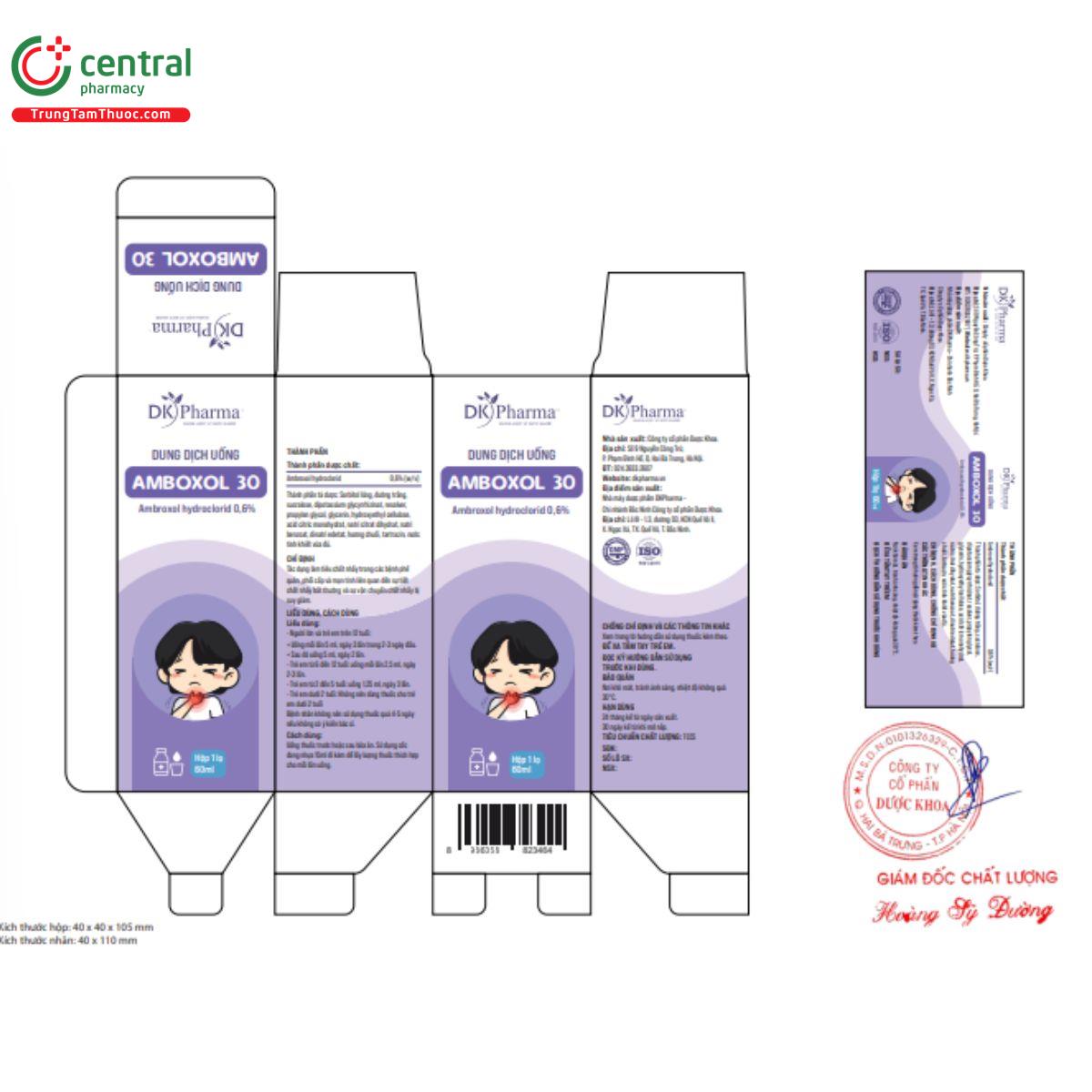 amboxol 30 7 E1453 amboxol 30 7 E1453