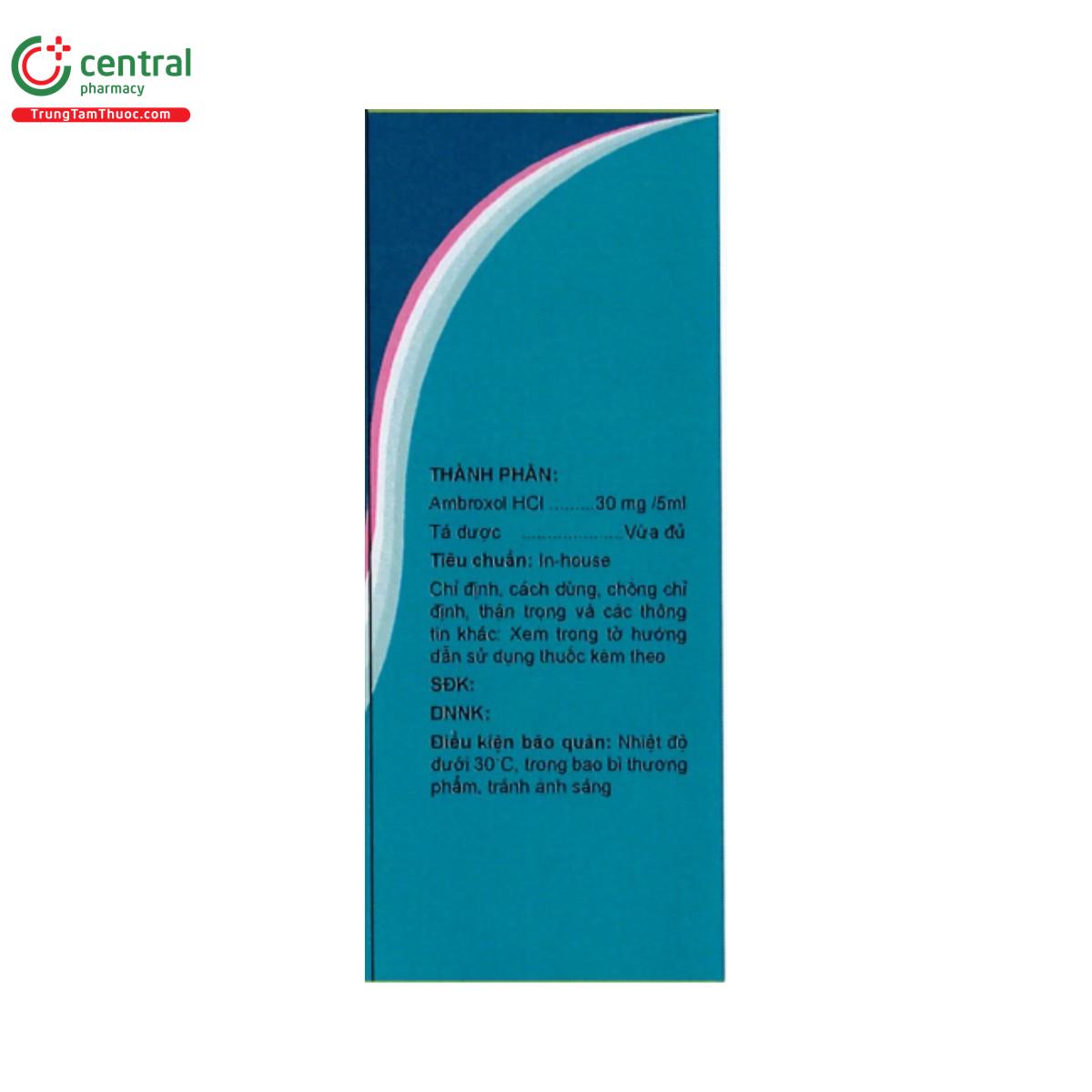 ambreks 30mg 5ml syrup 3 D1334