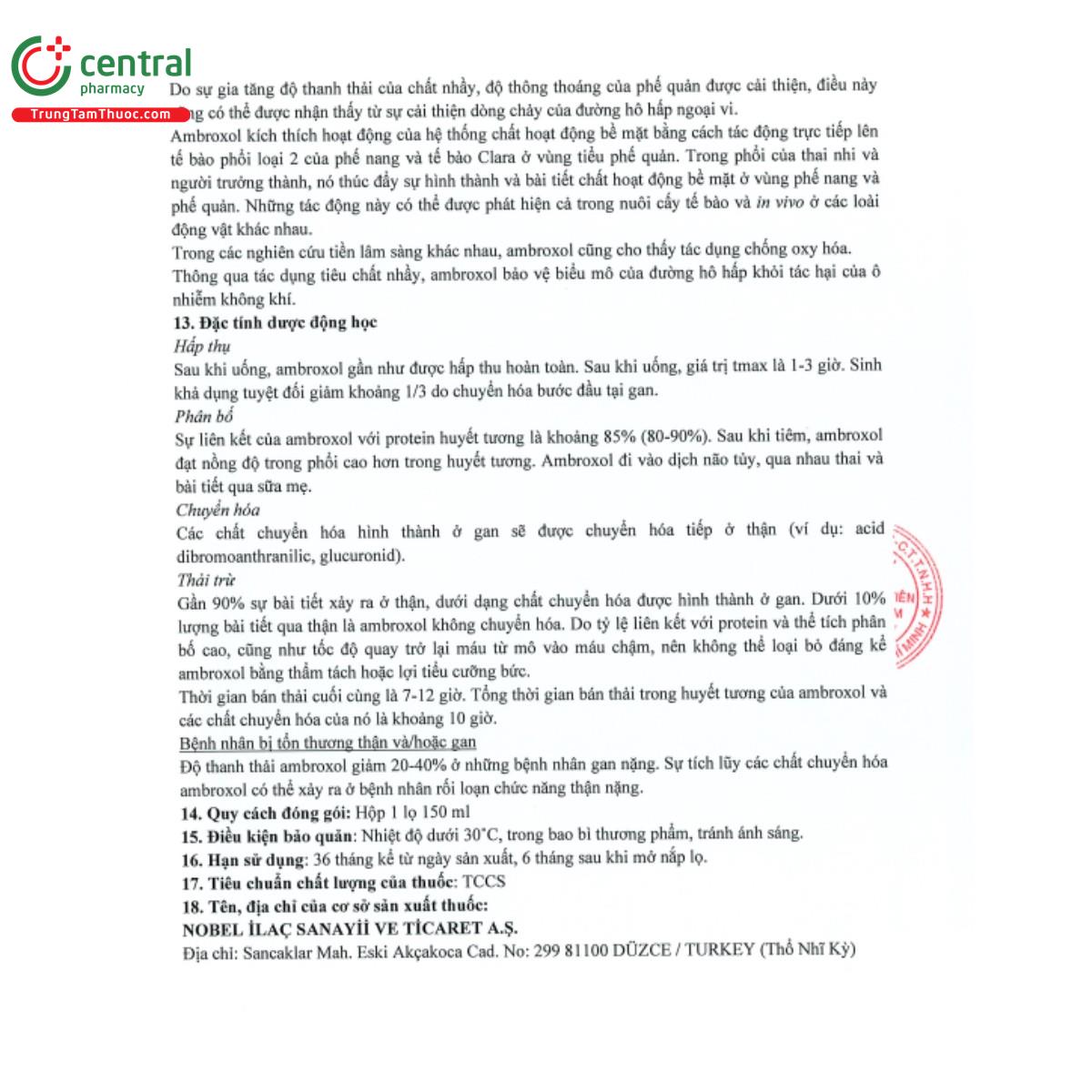 ambreks 30mg 5ml syrup 8 U8511