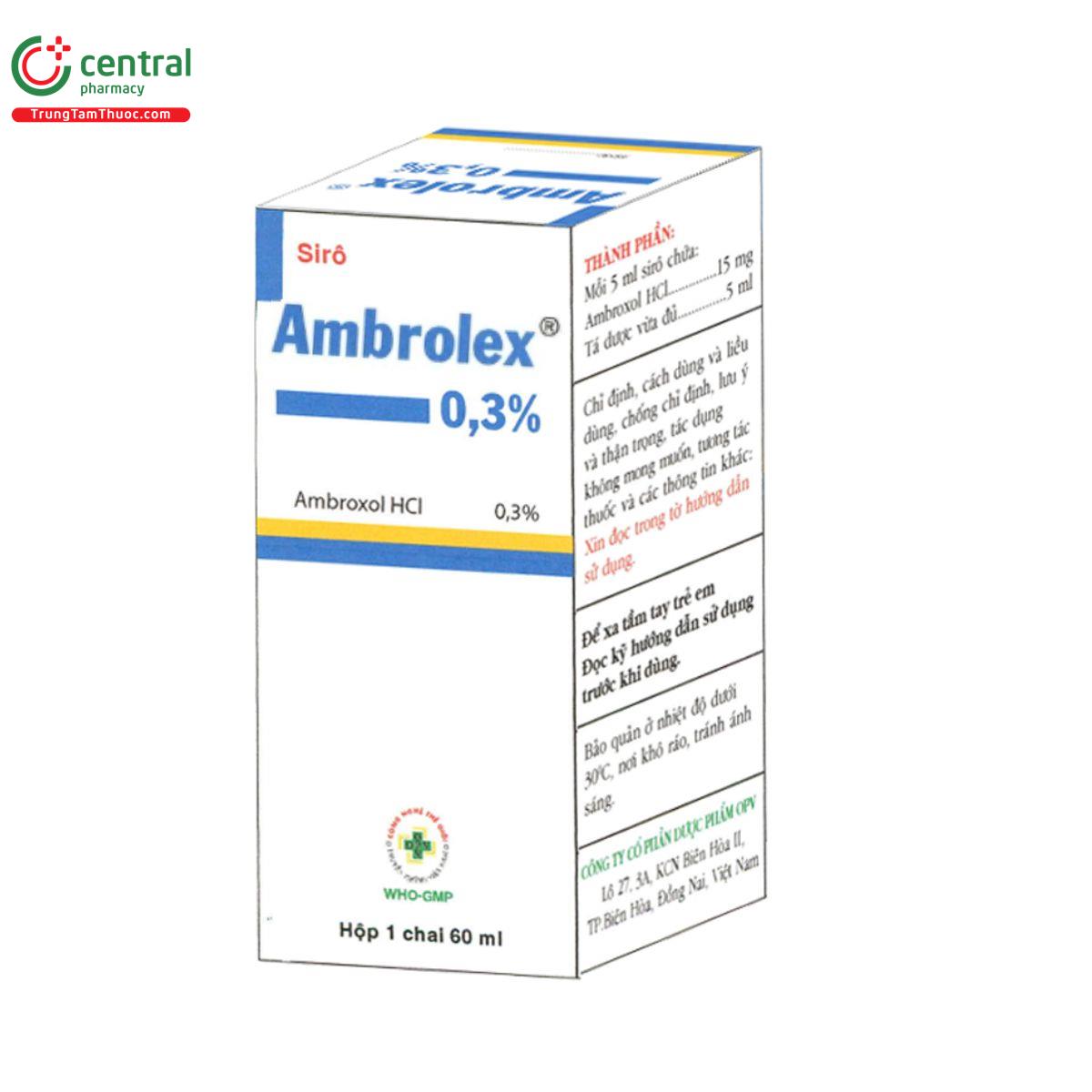 ambrolex 03 2 O6260 ambrolex 03 2 O6260