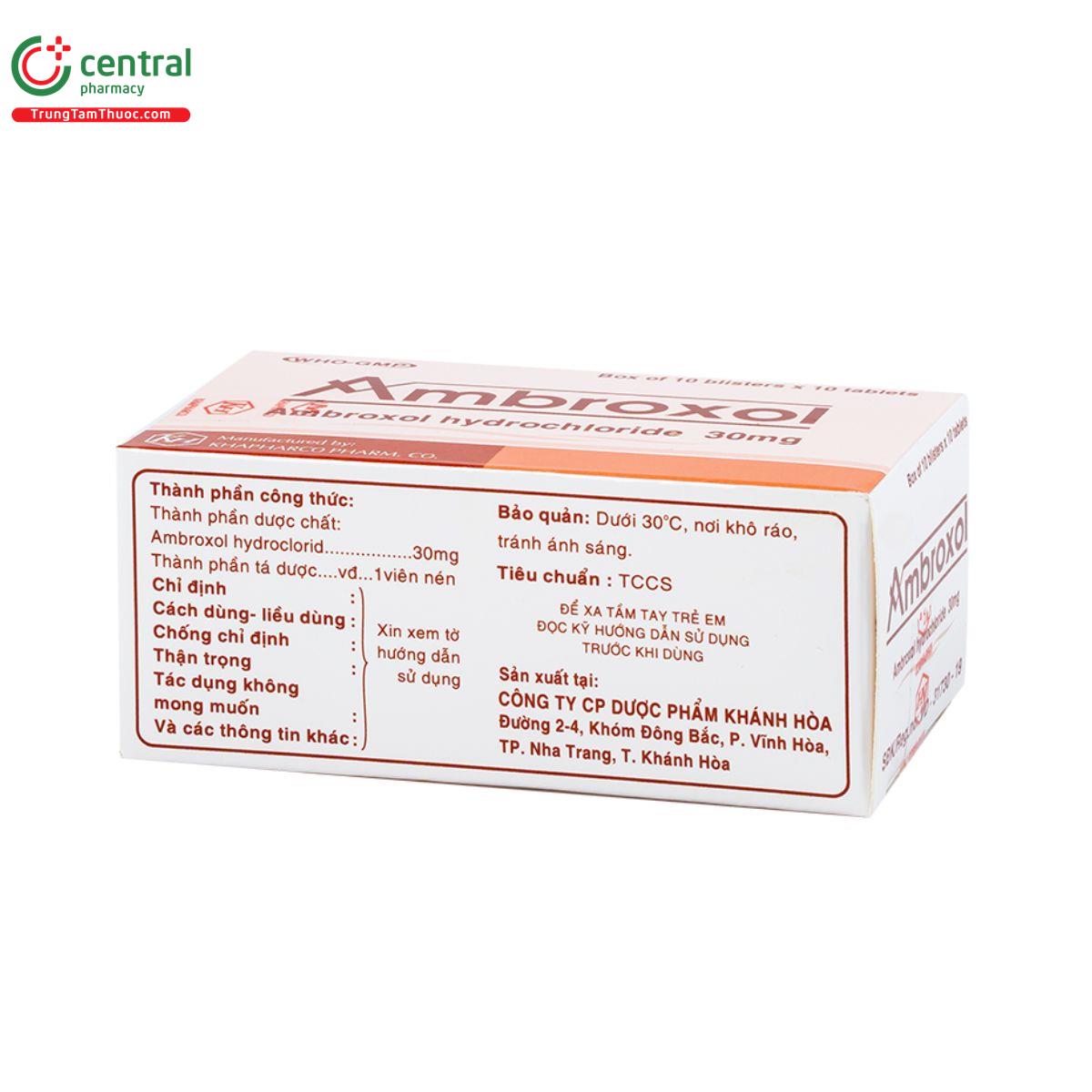 ambroxol 30mg khapharco 4 R7372