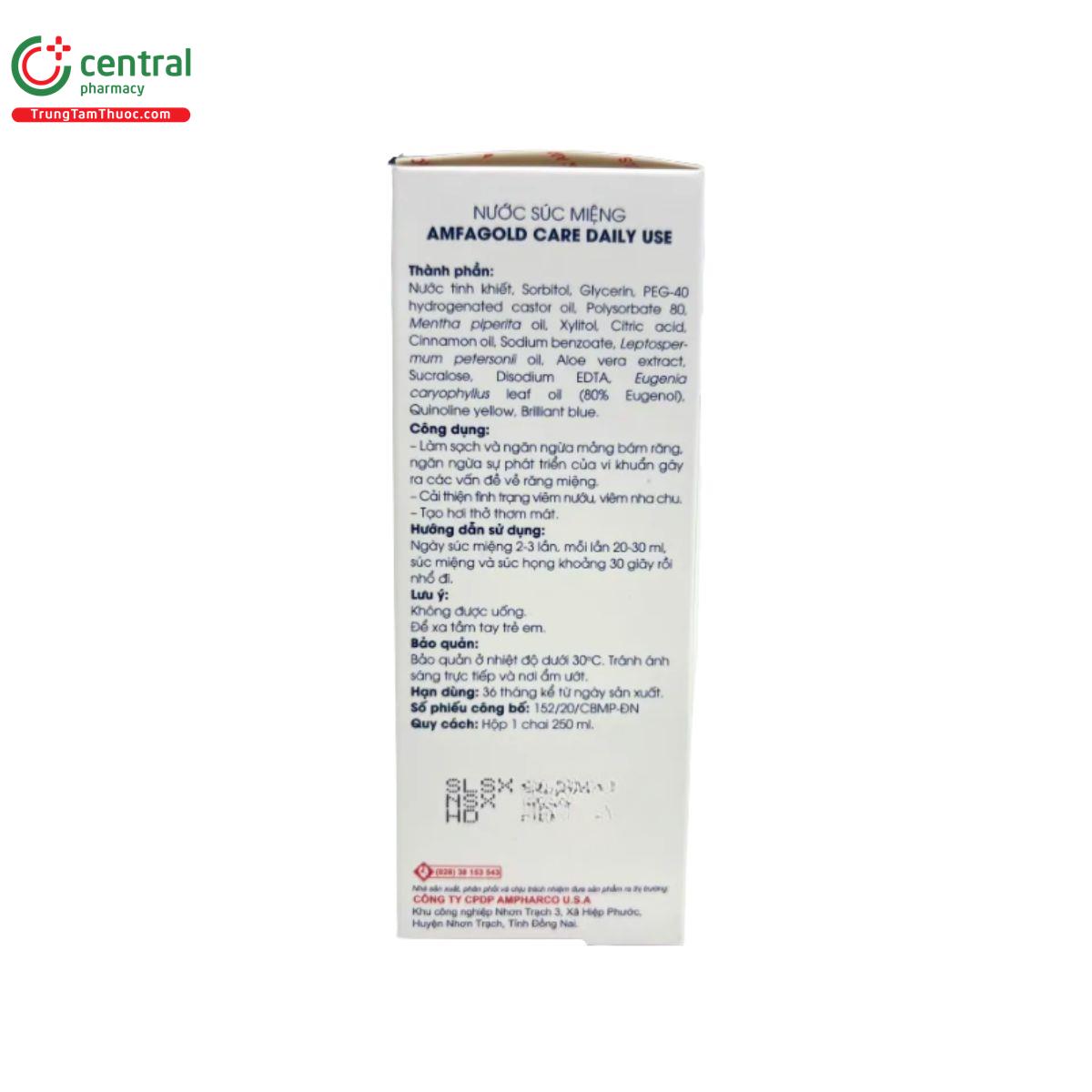 amfagold care daily use 3 D1237