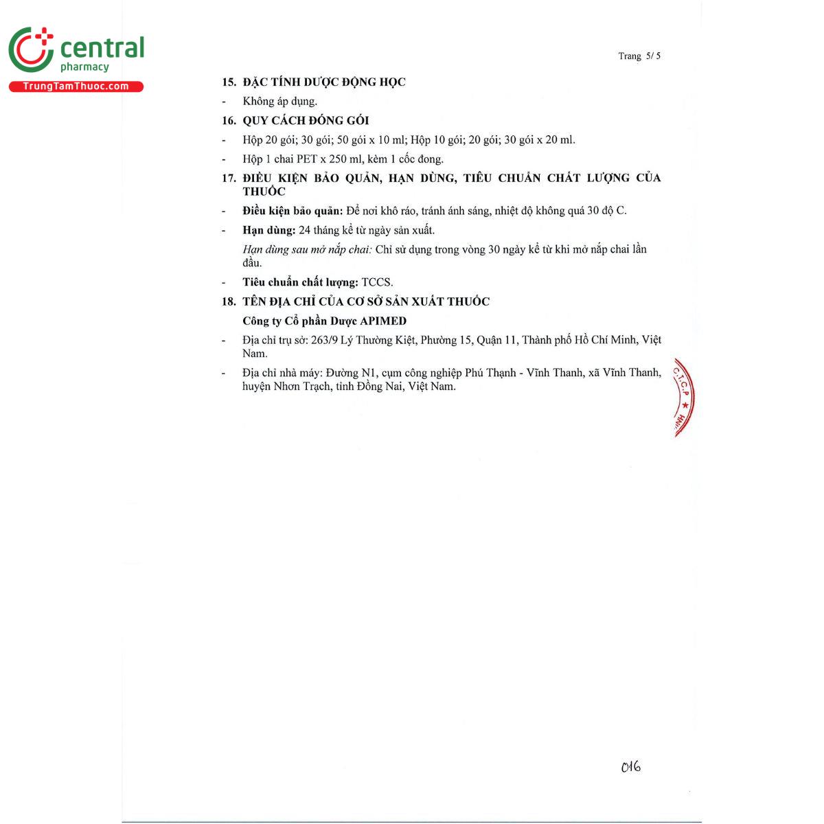 amicogel api 6 J3481