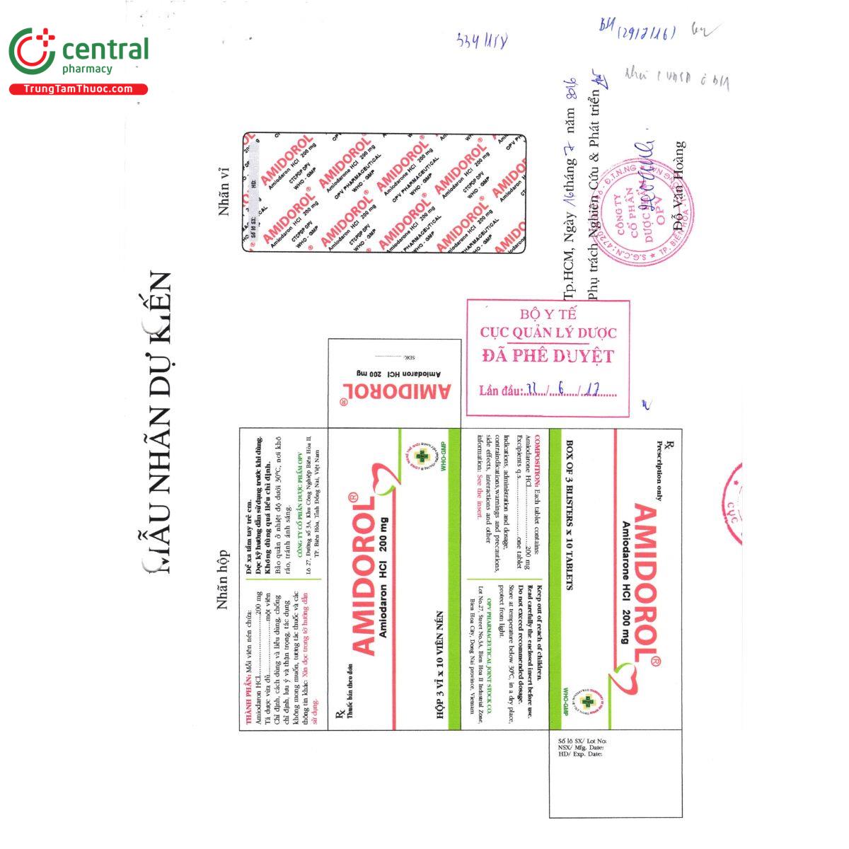 amidorol 200mg 3 V8256 amidorol 200mg 3 V8256