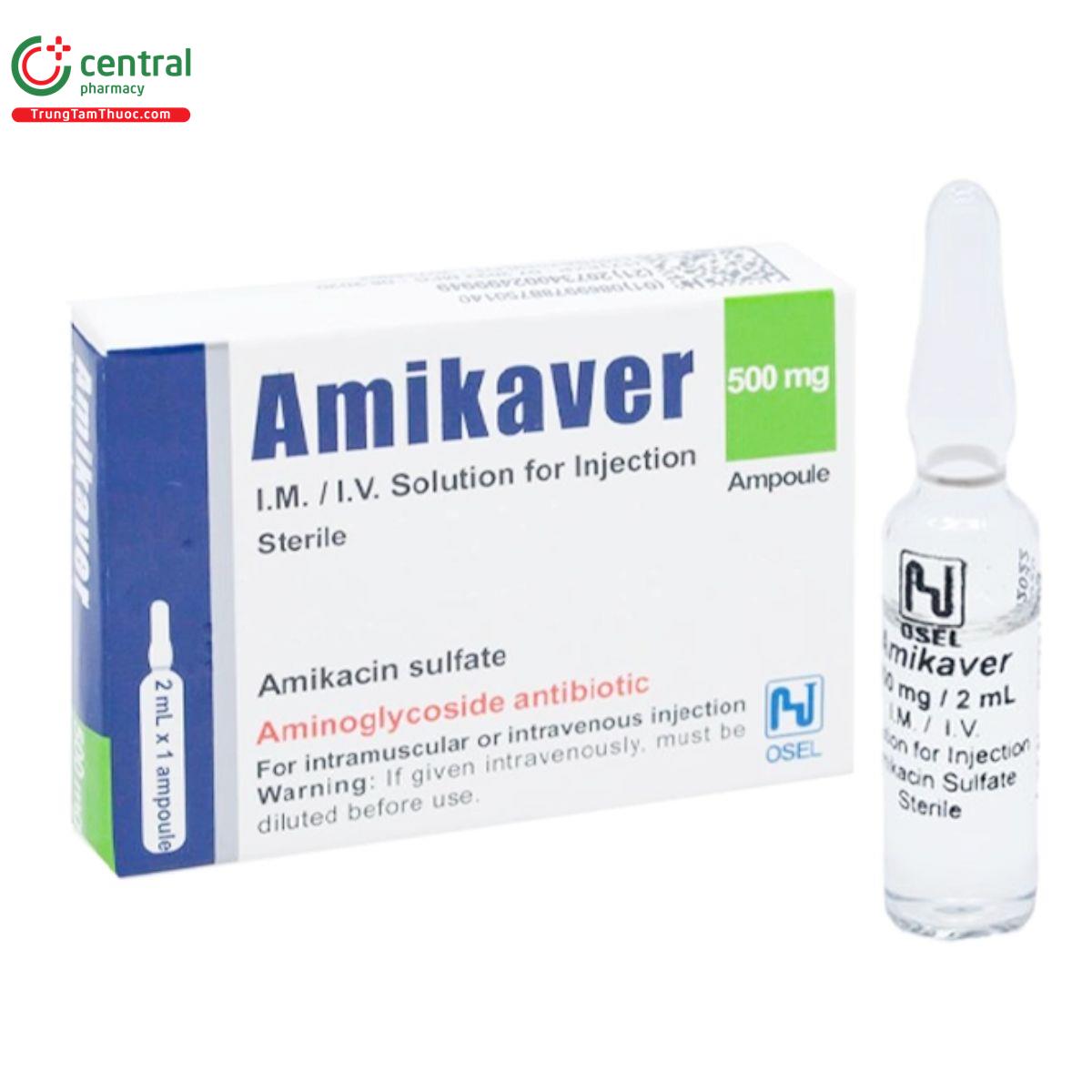amikaver 500mg 1 E1620