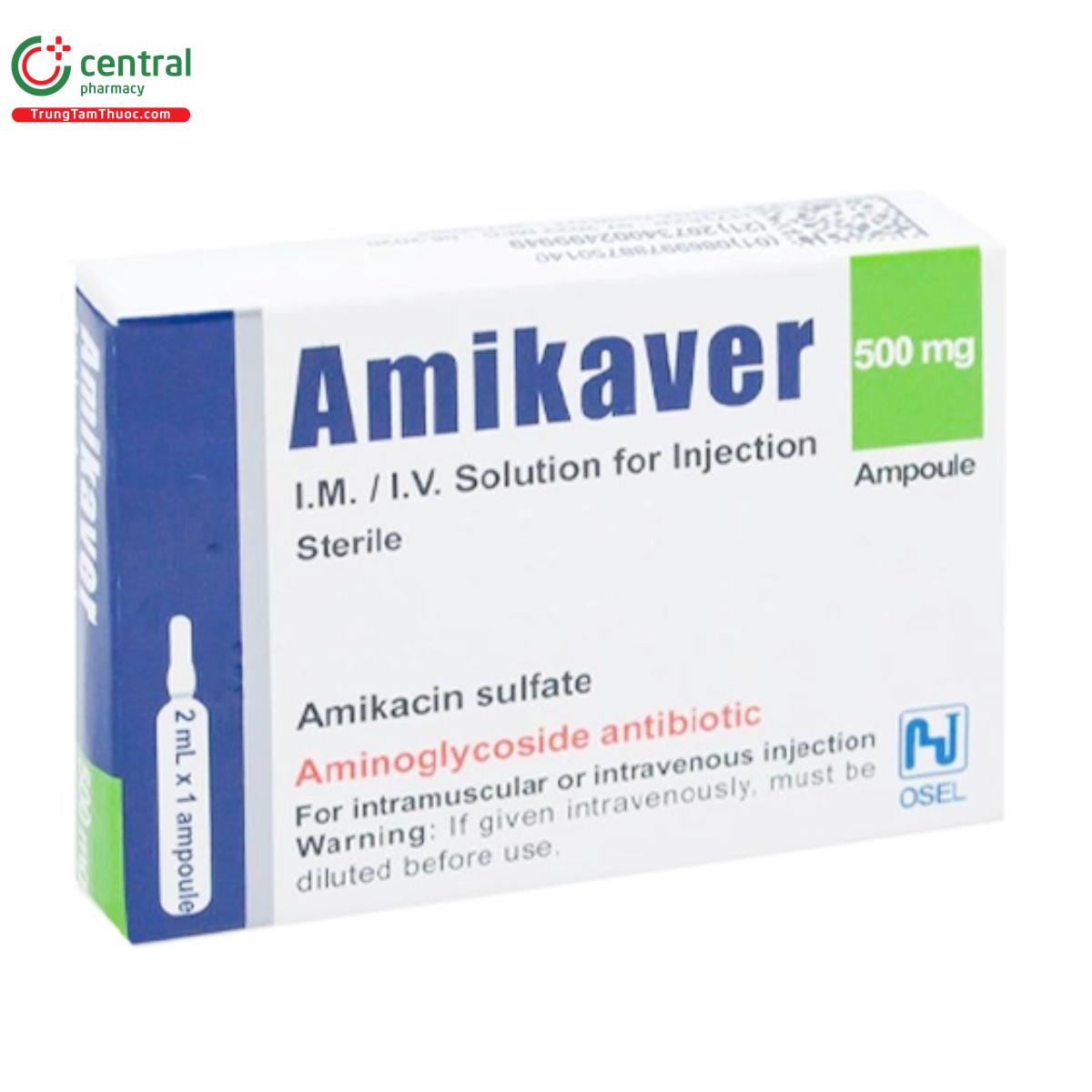 amikaver 500mg 2 T7071