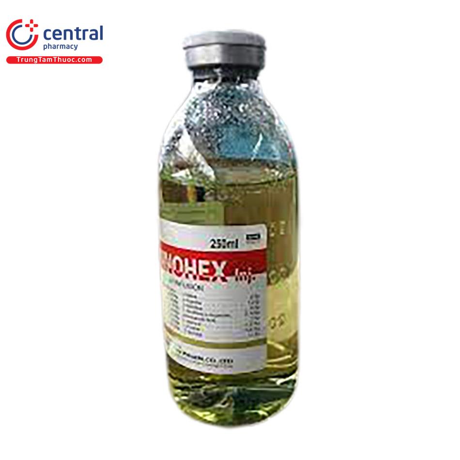 Chính Hãng] Thuốc Aminohex Inj. 250Ml Cung Cấp Acid Amin Cho Cơ Thể