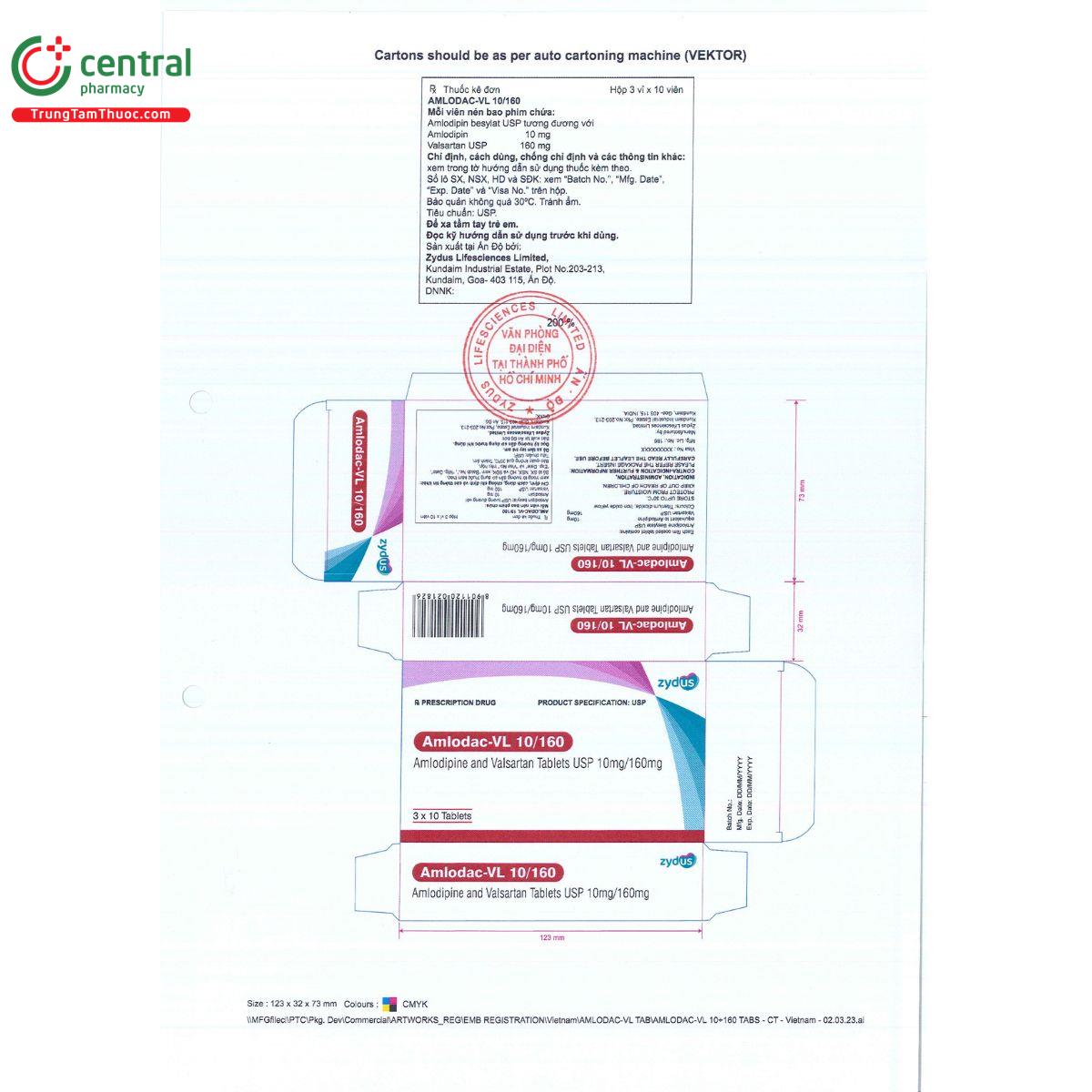 amlodac vl 10 160 2 R7202