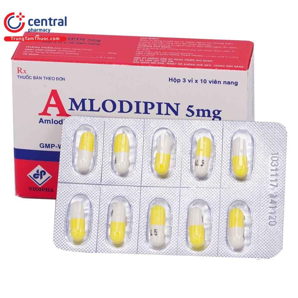 amlodipin 5mg vidipha 3 S7122