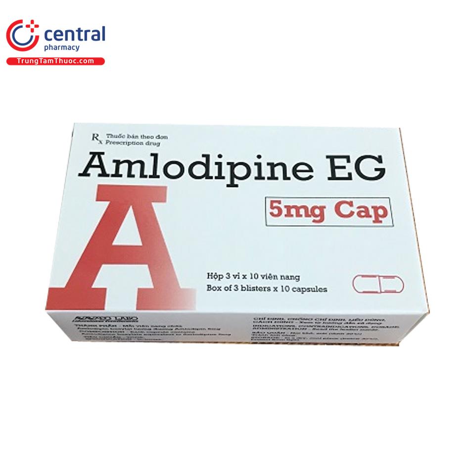 amlodipine eg 5mg cap 4 R7150
