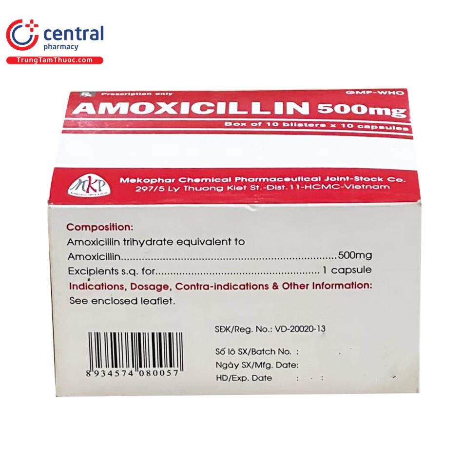 amoxicillin 500 mg mkp 6 D1520