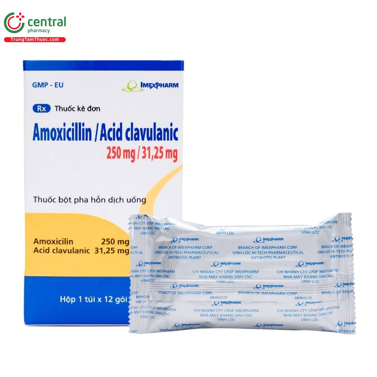 amoxicillin acid clavulanic 250 mg 31 25 mg 1 D1512 amoxicillin acid clavulanic 250 mg 31 25 mg 1 D1512