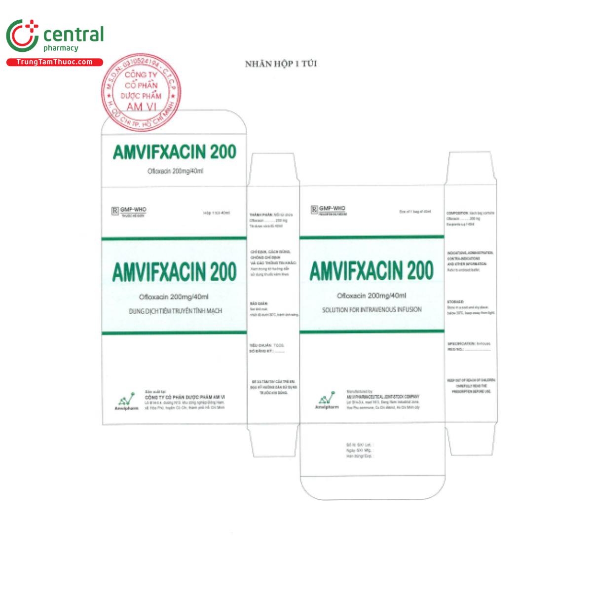 amvifxacin 200mg 3 T8735