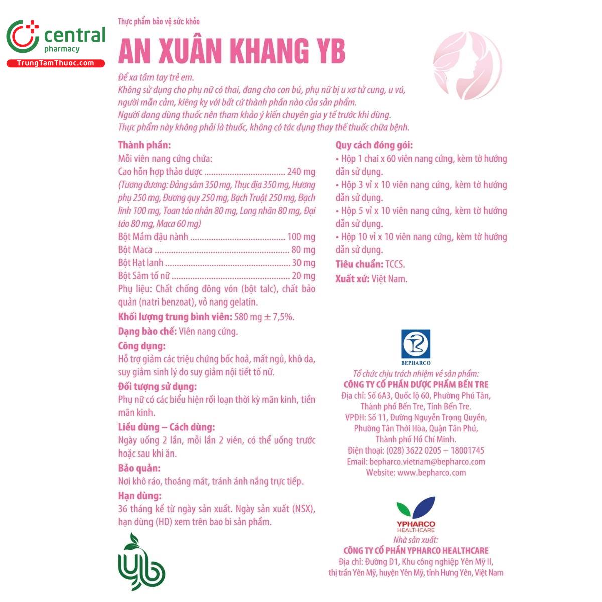 an xuan khang yb 5 U8377