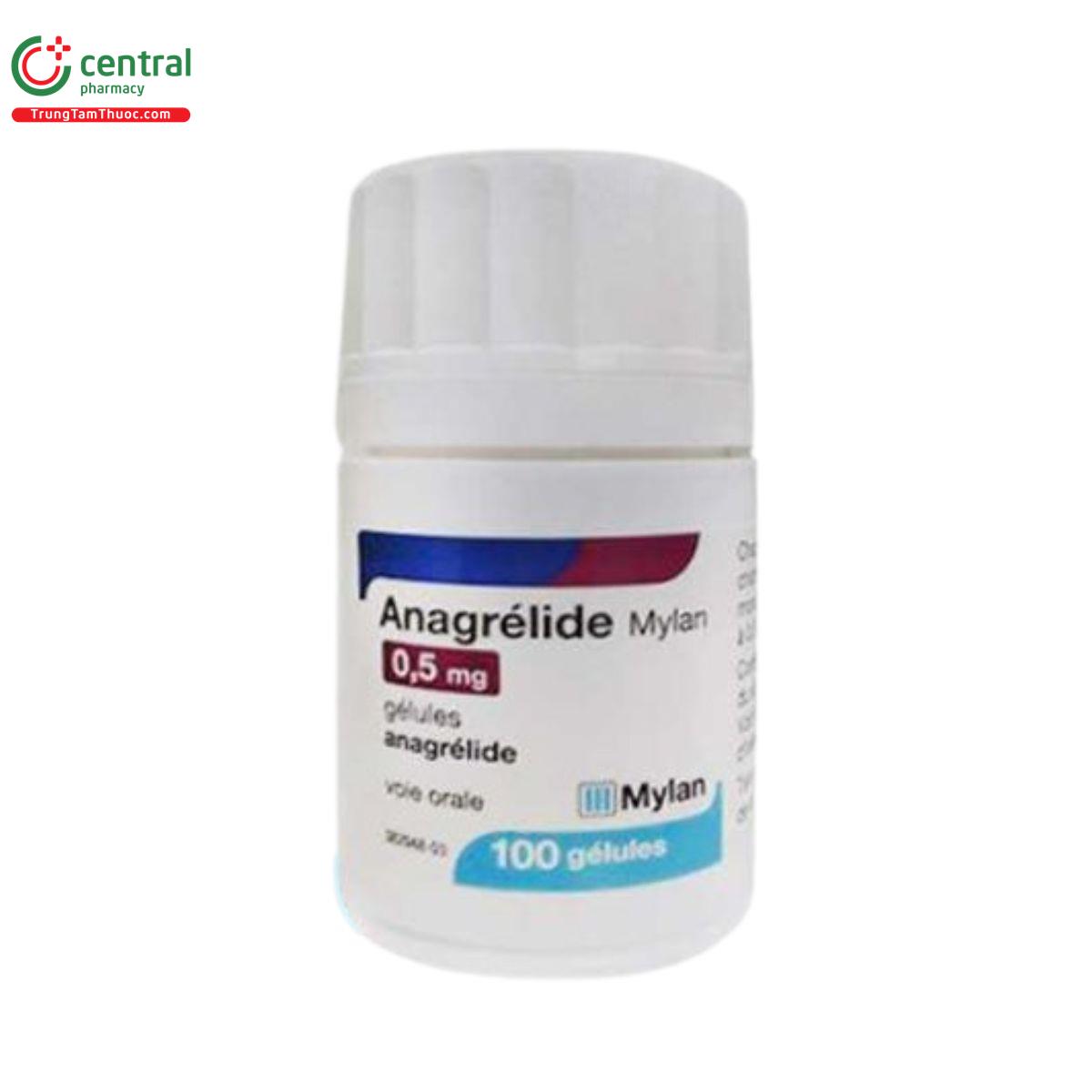 anagrelide mylan 05mg 5 N5825