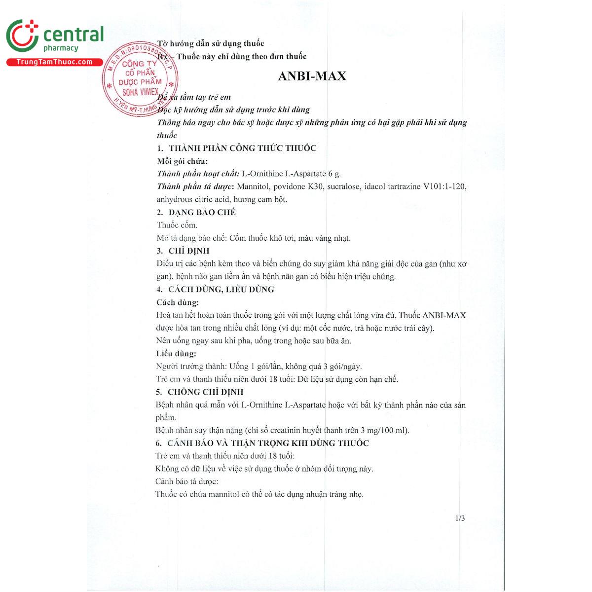 anbi max 6g 2 K4352 anbi max 6g 2 K4352