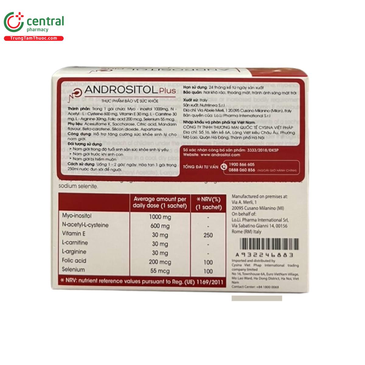 andrositol plus 8 J3134