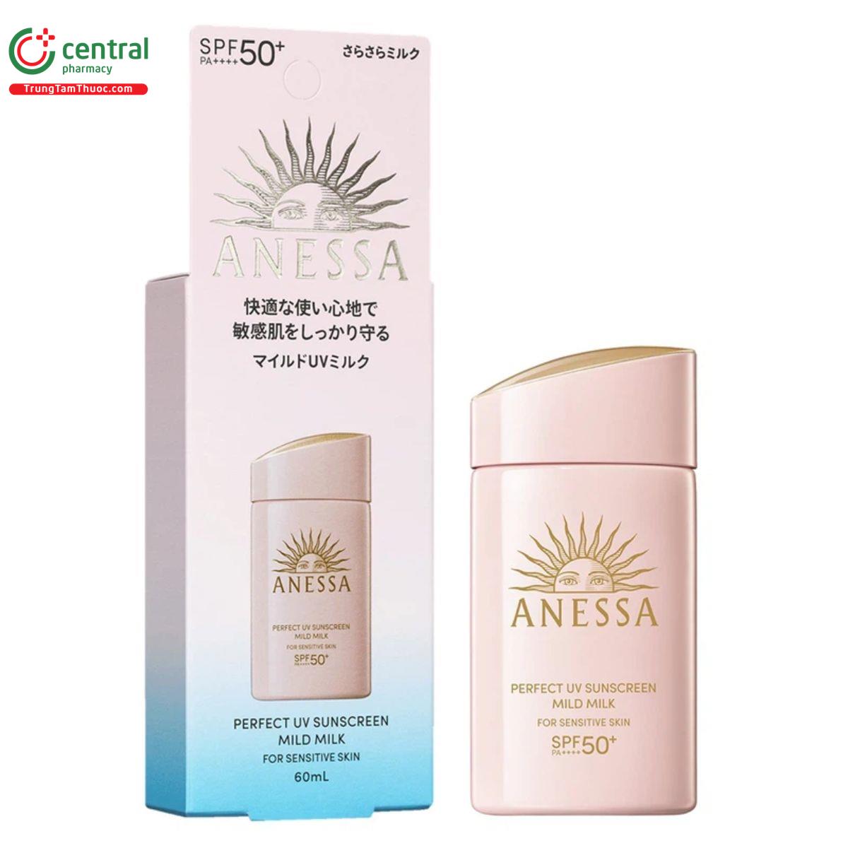 anessa perfect uv sunscreen mild milk spf50 pa 60ml 2 I3667