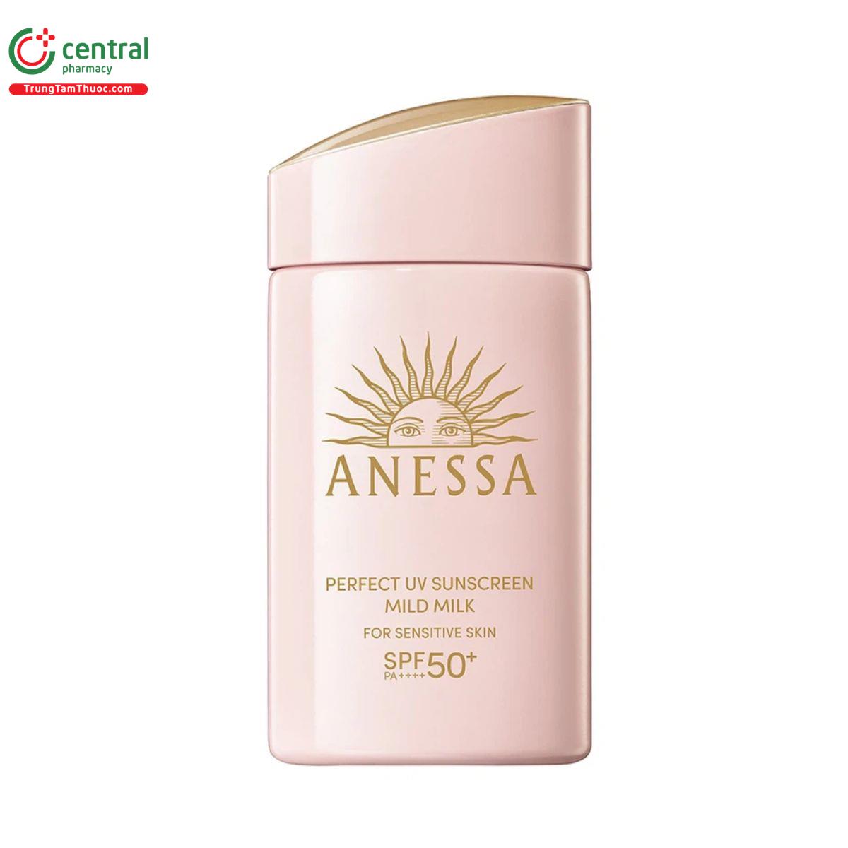 anessa perfect uv sunscreen mild milk spf50 pa 60ml 3 L4666