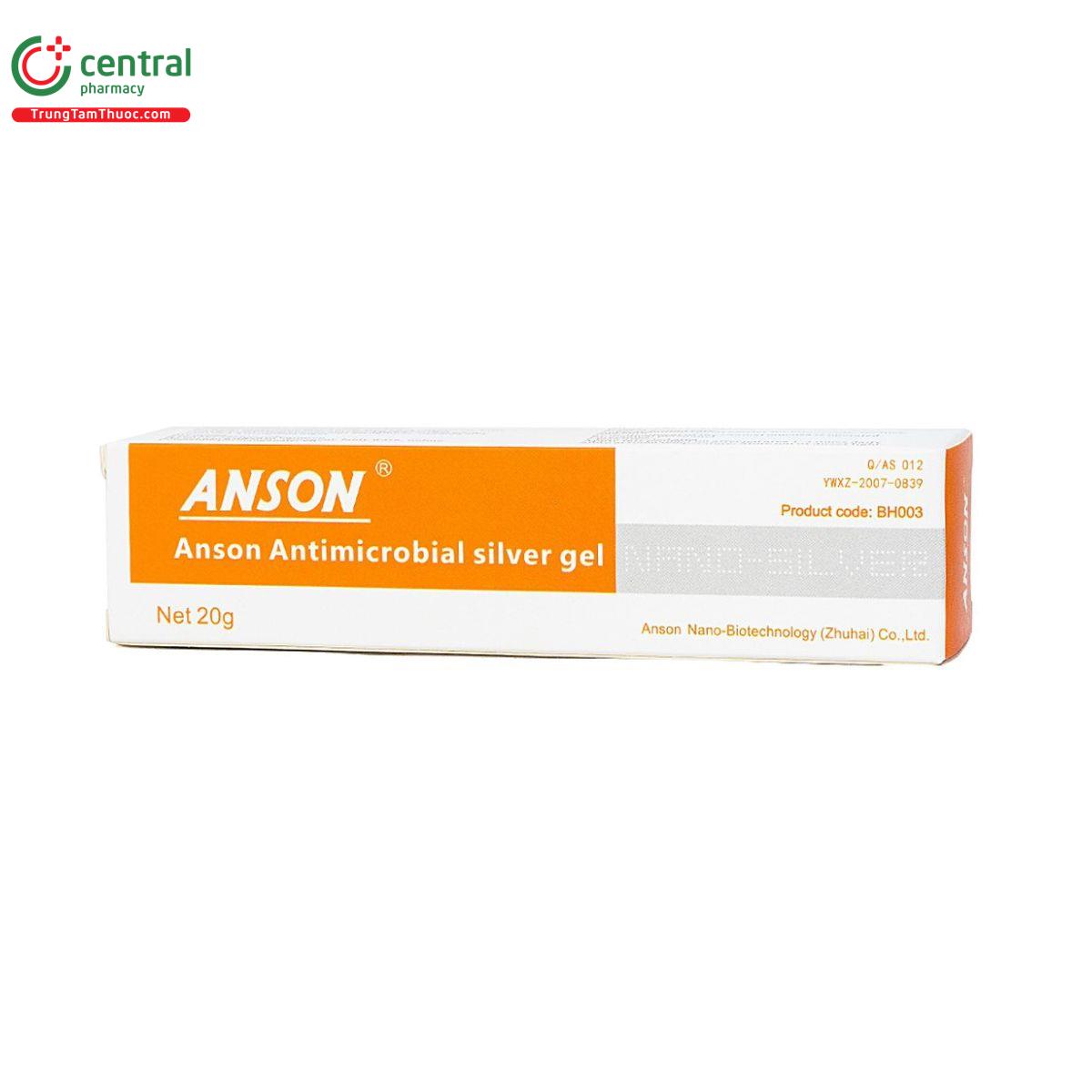 anson antimicrobial silver 2 G2647