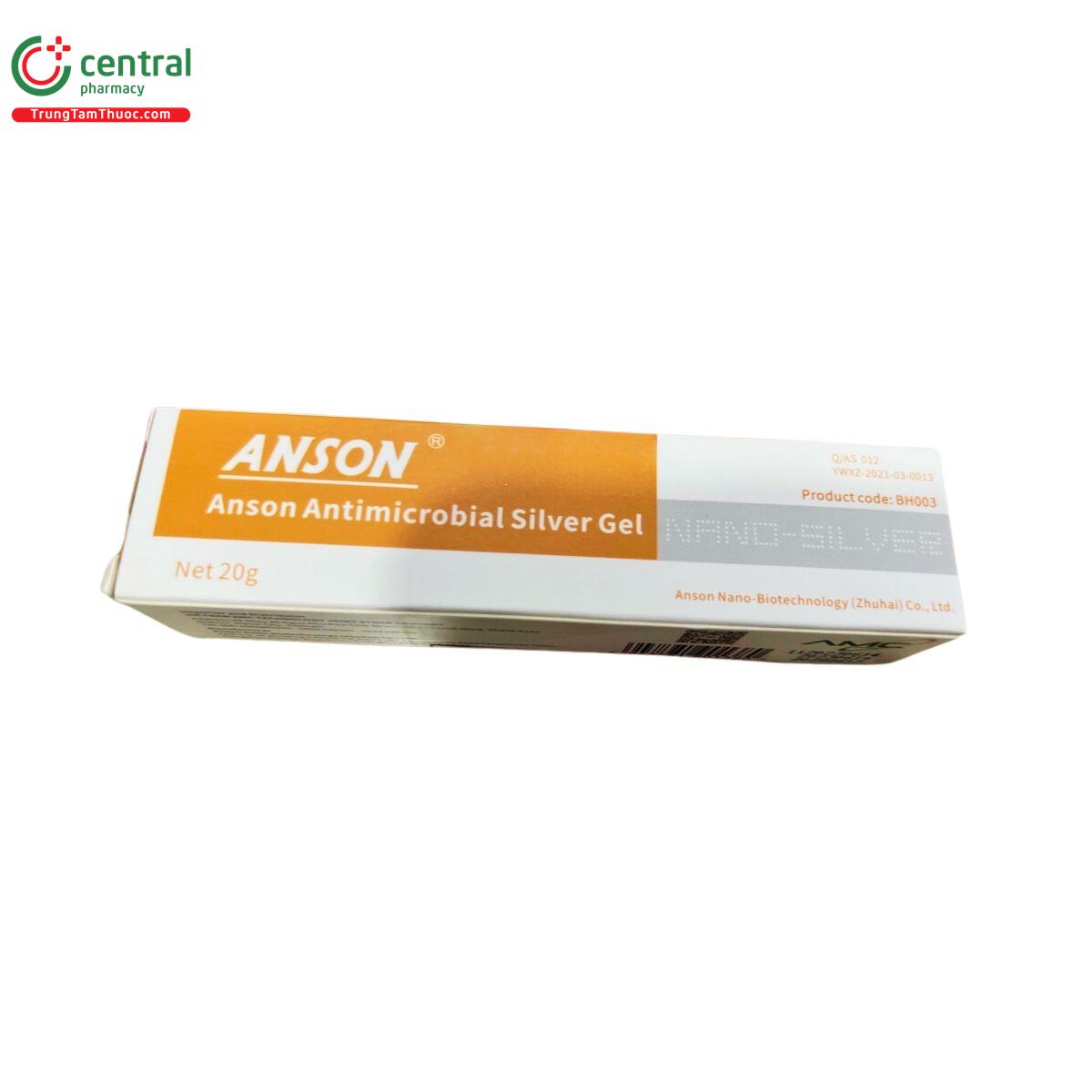 anson antimicrobial silver 5 F2216