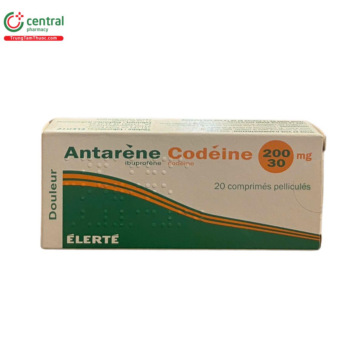 antarene codeine 200mg30mg 1 I3330 antarene codeine 200mg30mg 1 I3330
