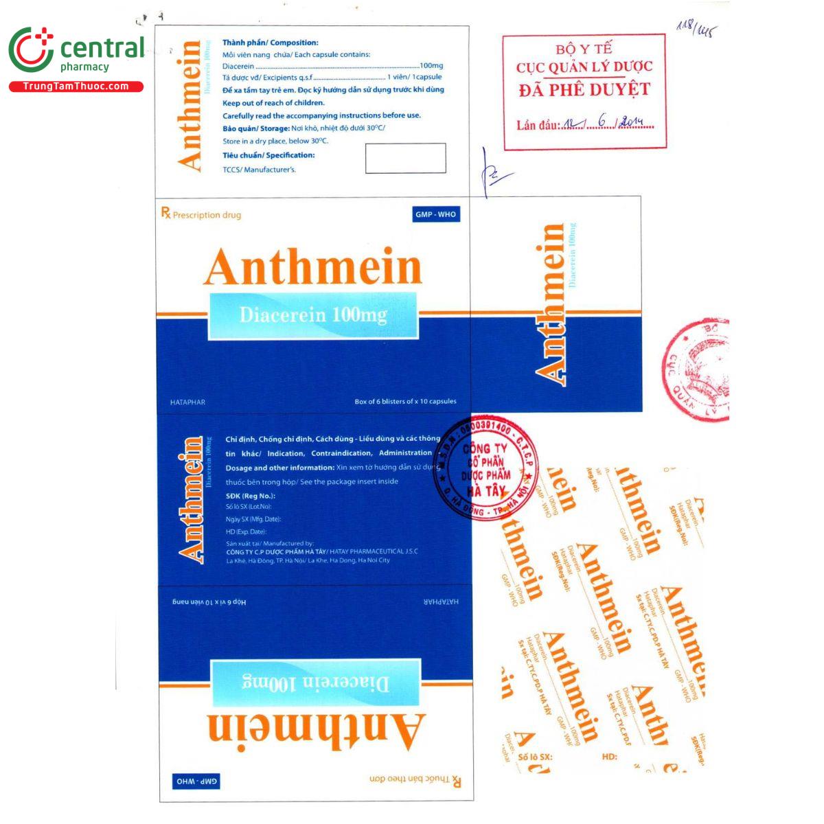 anthmein 100mg 5 U8718 anthmein 100mg 5 U8718