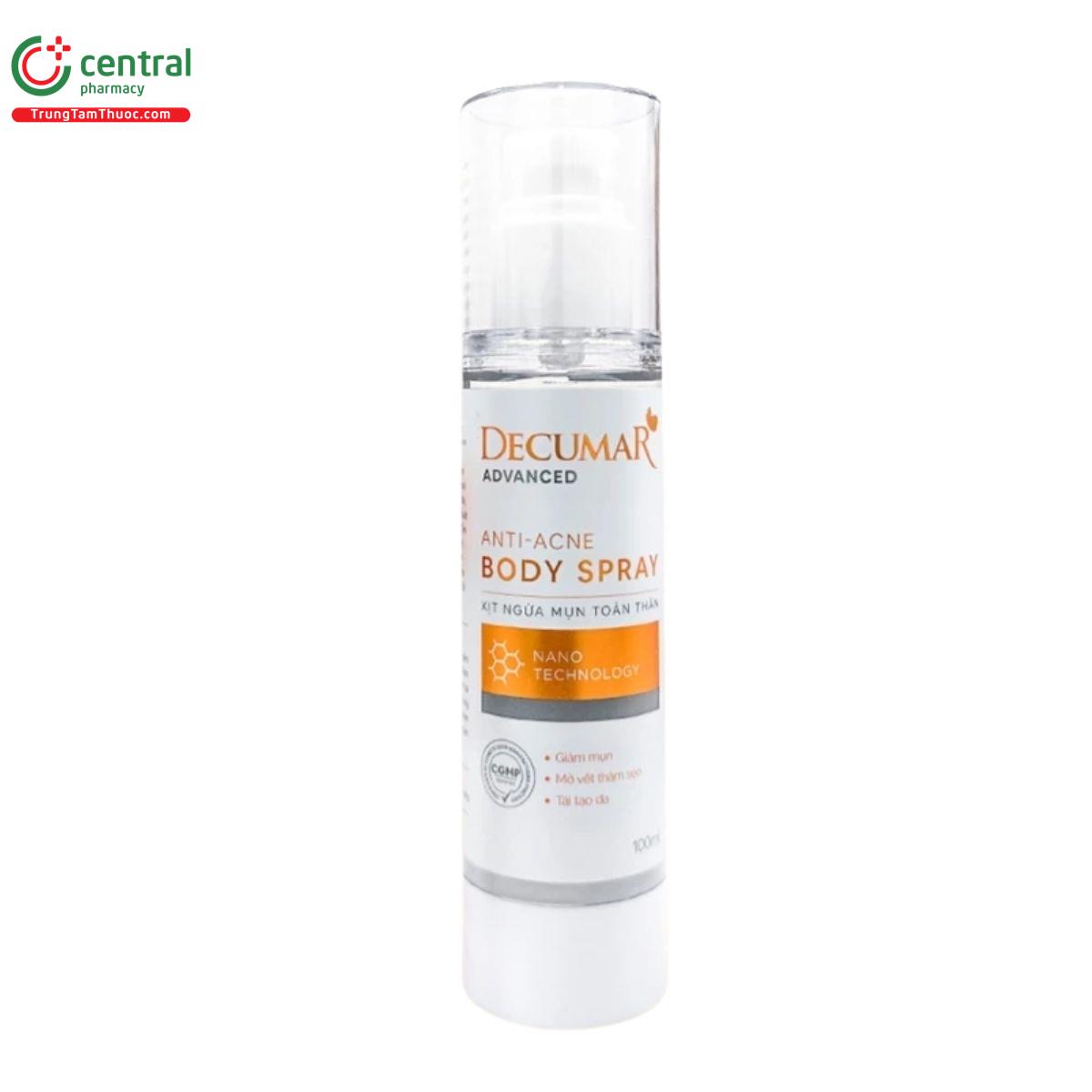 anti acne body spray decumar 4 V8041 anti acne body spray decumar 4 V8041