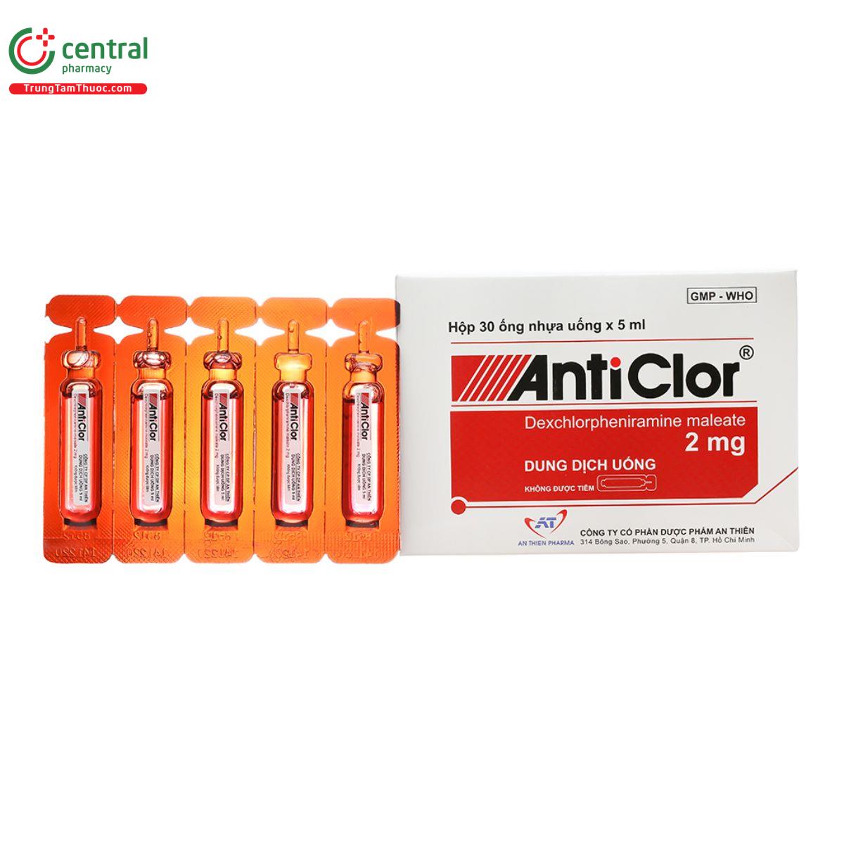 anticlor 2mg 3 V8760