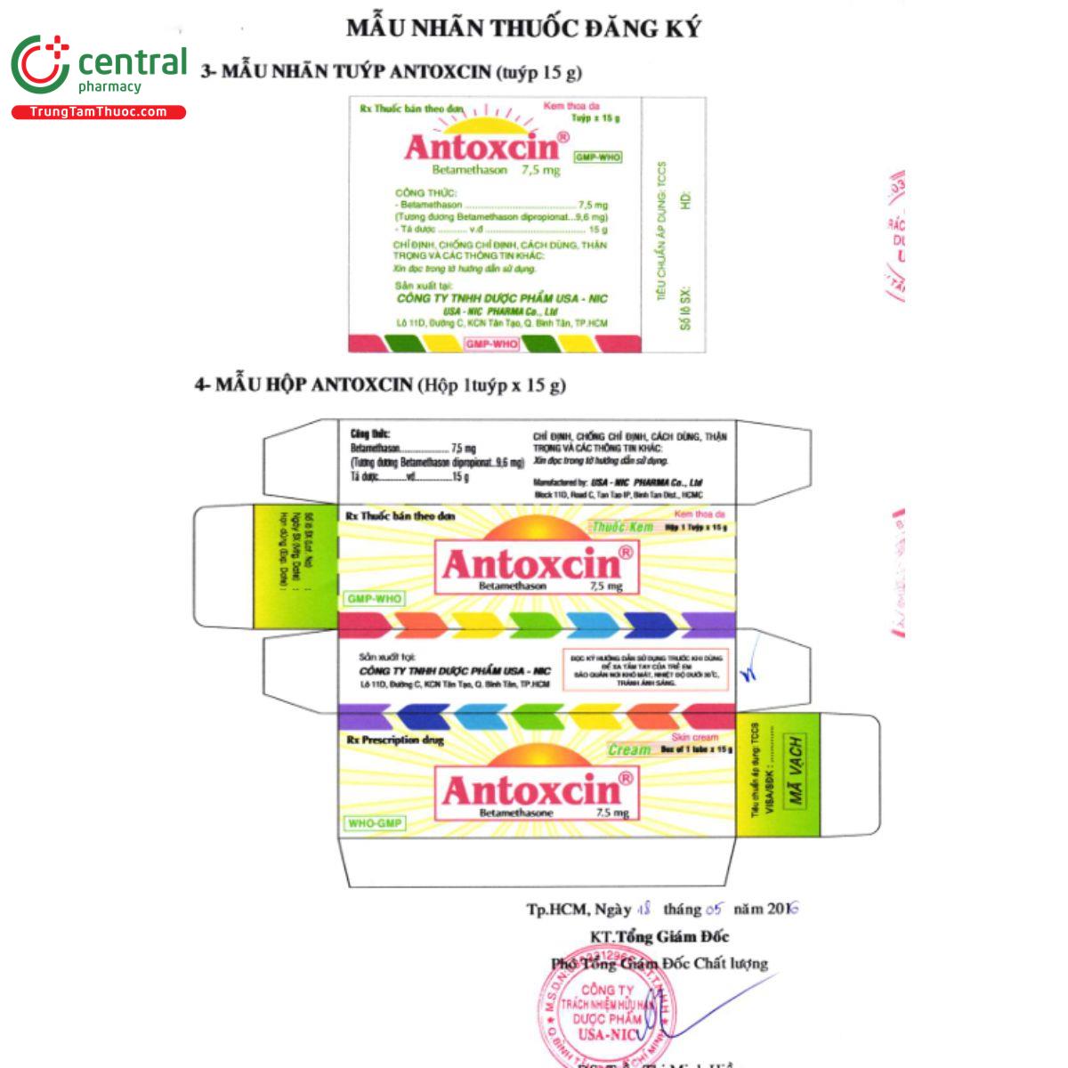 antoxcin 4 U8316 antoxcin 4 U8316