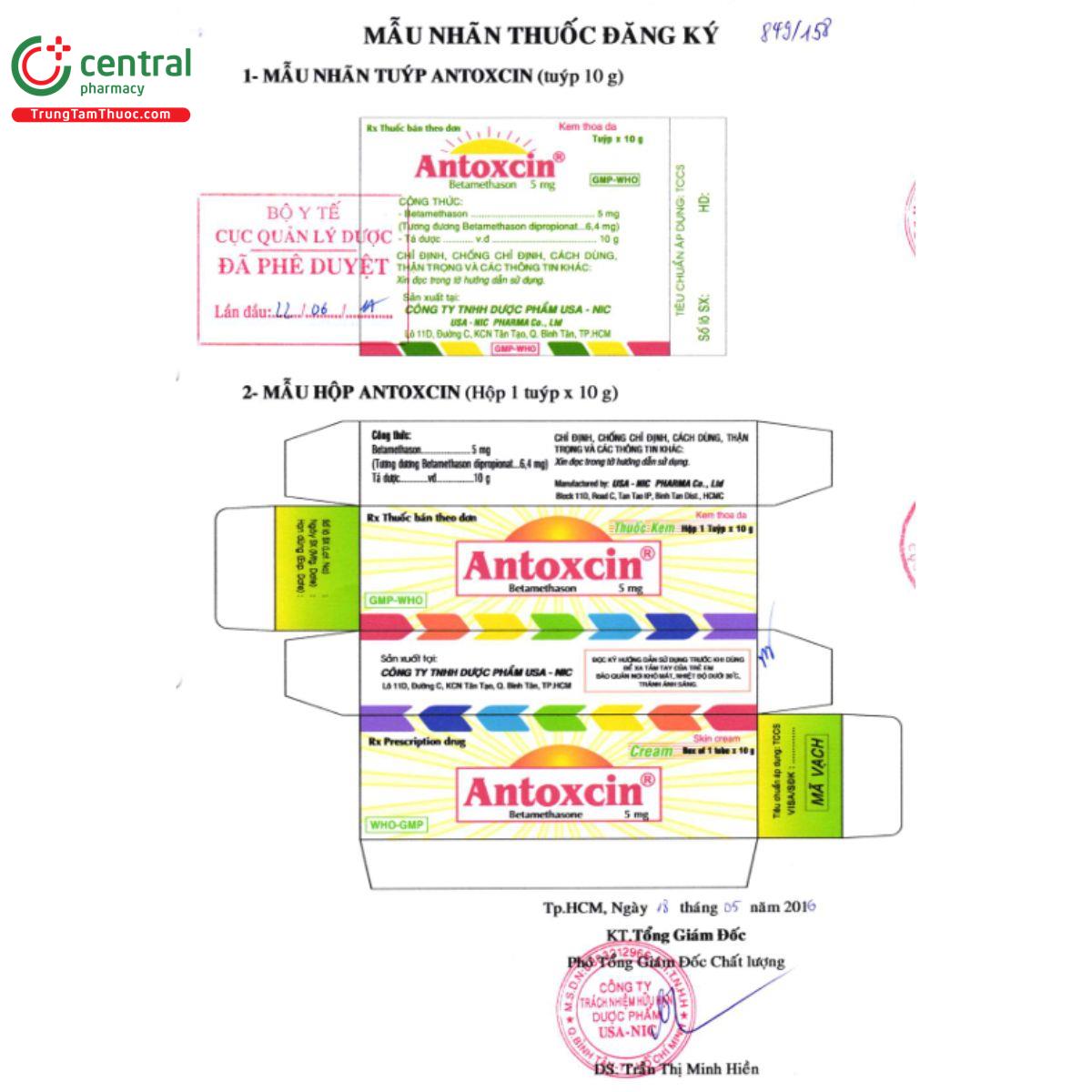 antoxcin 5 F2053 antoxcin 5 F2053