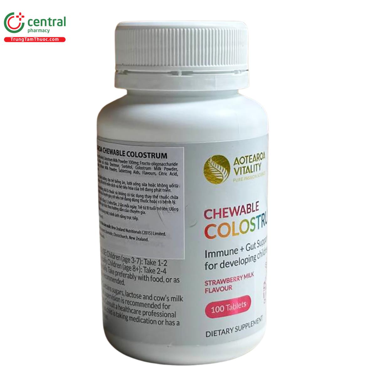 aotearoa vitality chewable colostrum 3 K4008 aotearoa vitality chewable colostrum 3 K4008