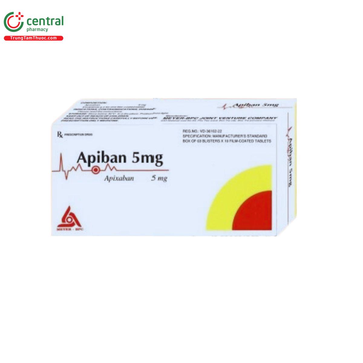 apiban 5mg 3 U8371