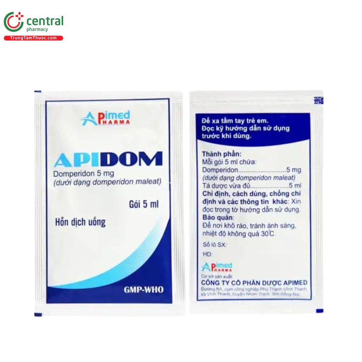apidom 5mg 4 G2810 apidom 5mg 4 G2810