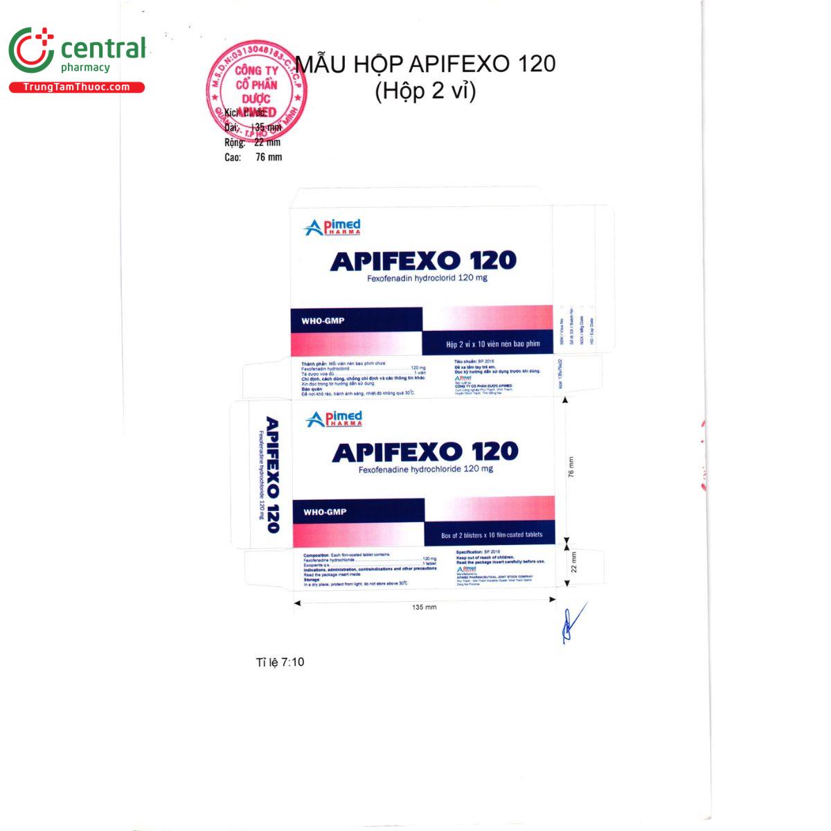 apifexo 120 6 V8643