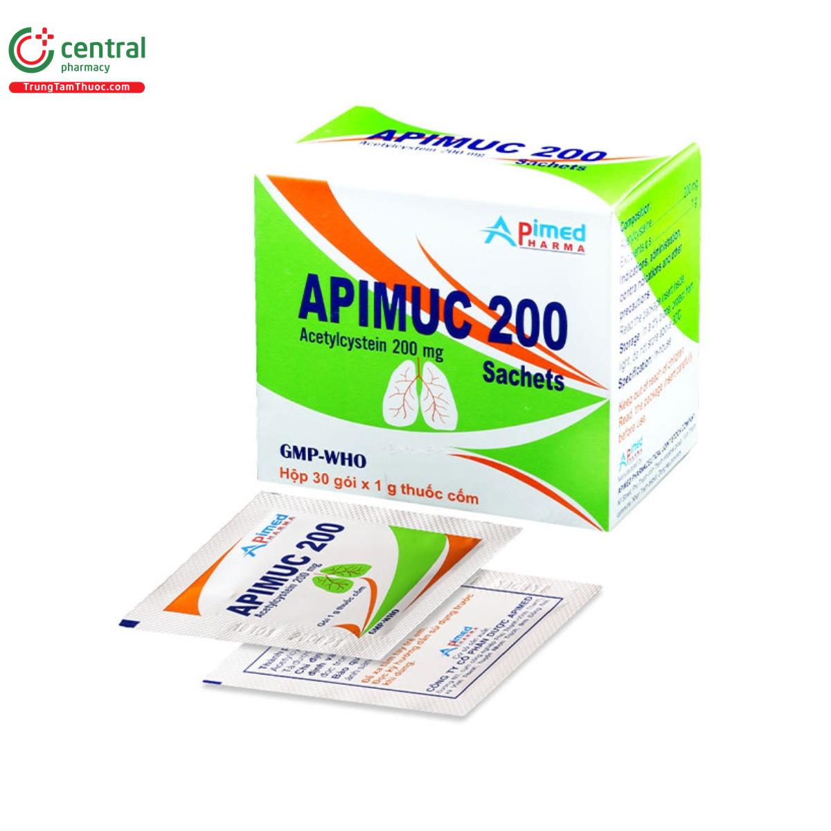 apimuc 200 sachets 1 G2325