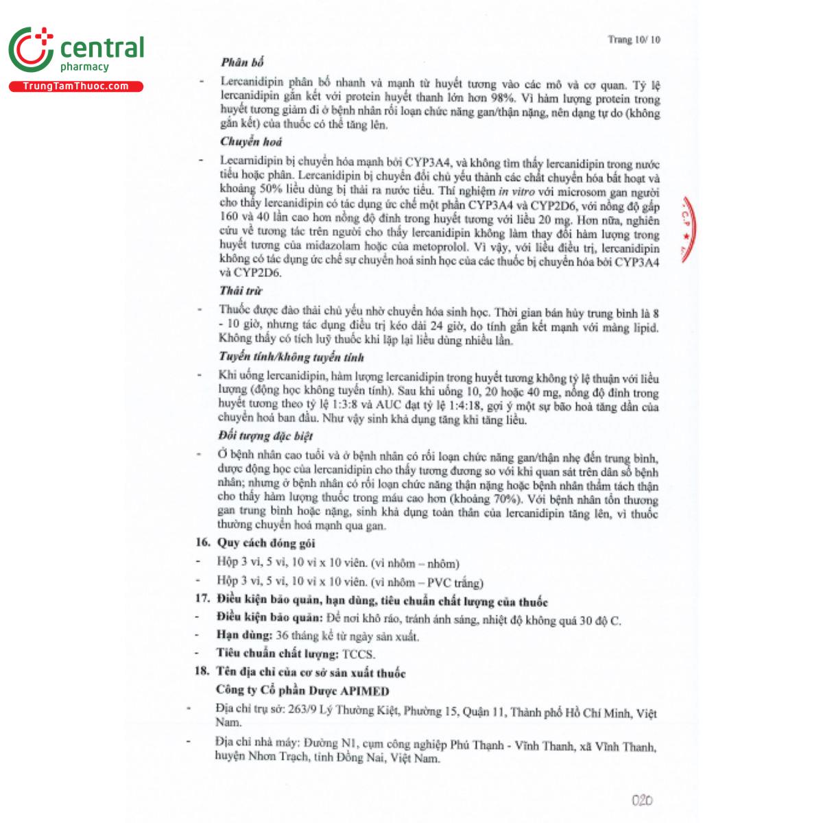 apinedip 10mg 12 T7671