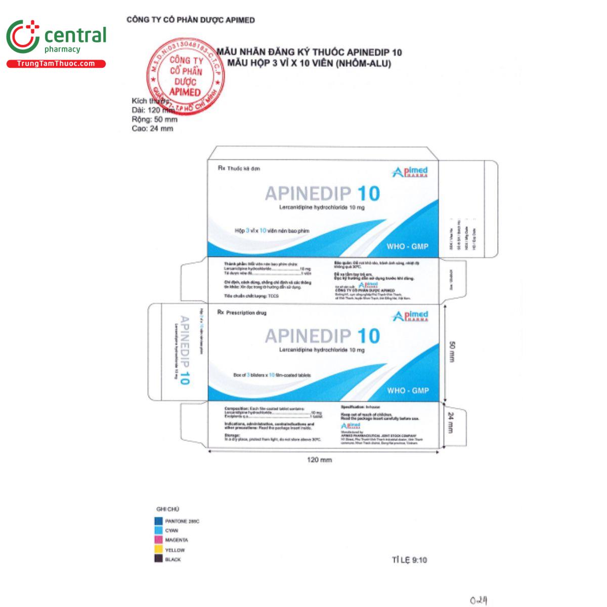 apinedip 10mg 3 L4226