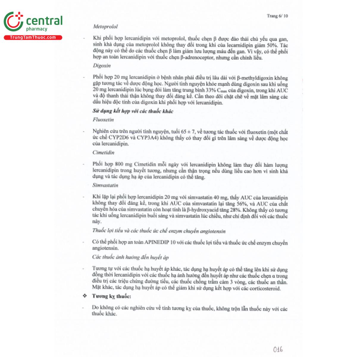 apinedip 20mg 8 K4423