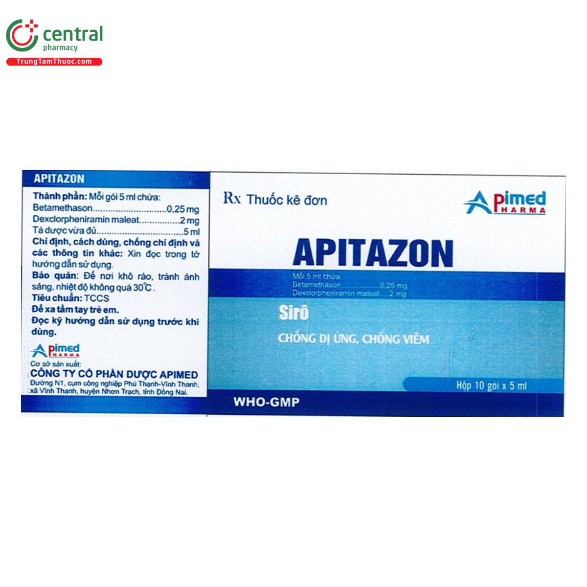 apitazon 5ml 3 A0872 apitazon 5ml 3 A0872