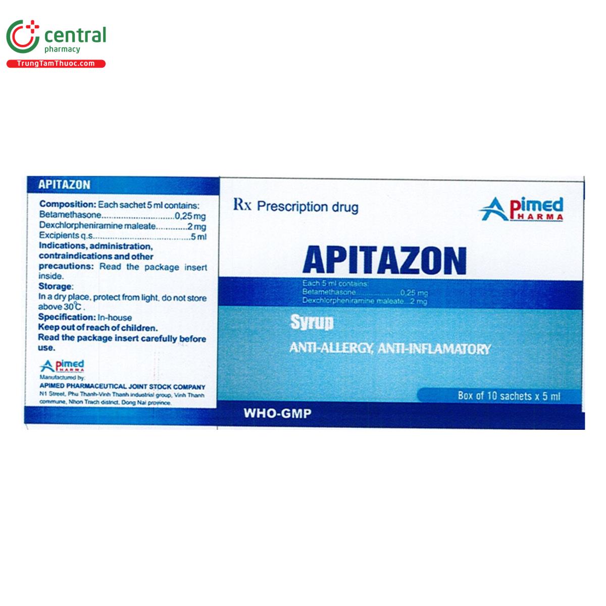 apitazon 5ml 4 L4675 apitazon 5ml 4 L4675