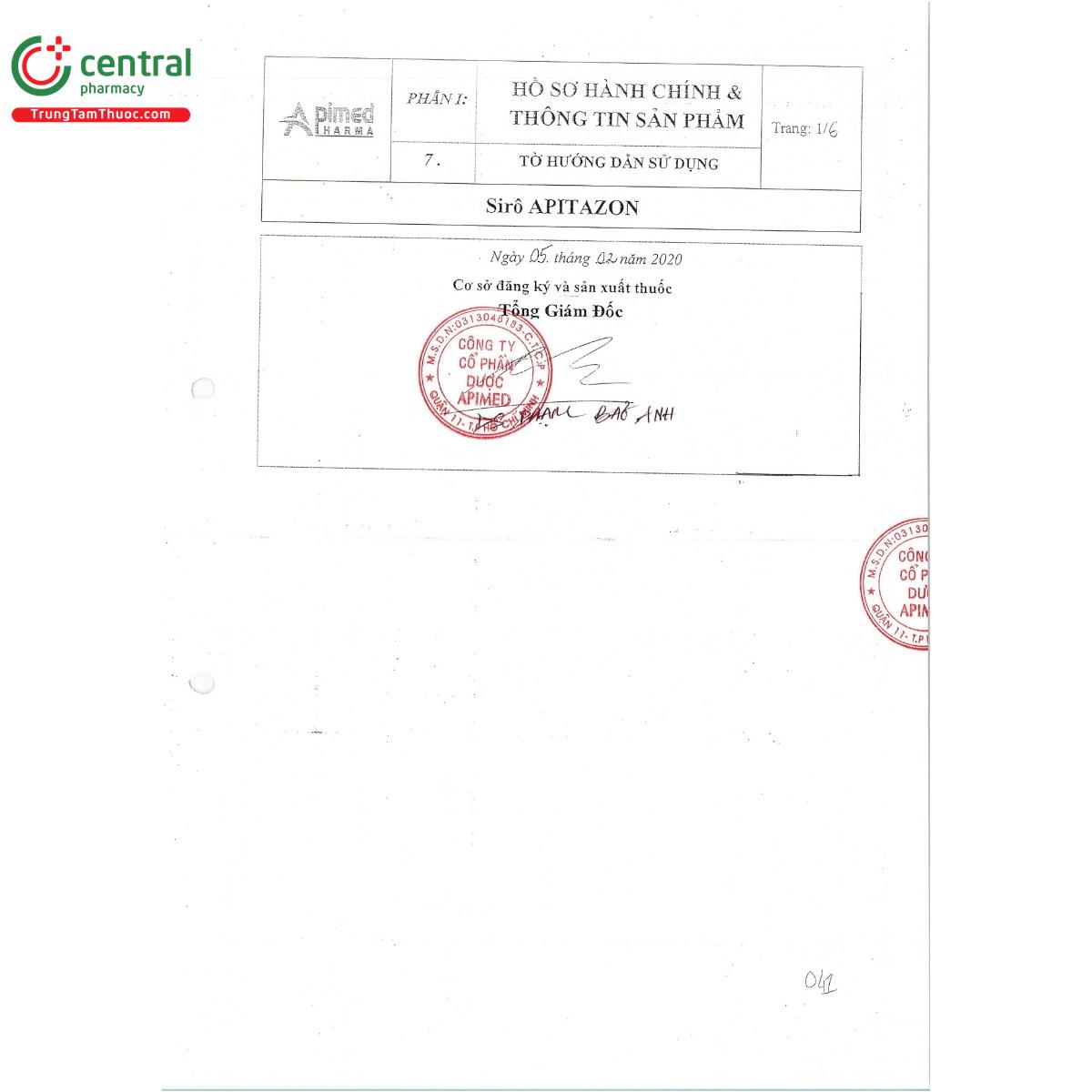 apitazon 5ml 6 F2620 apitazon 5ml 6 F2620