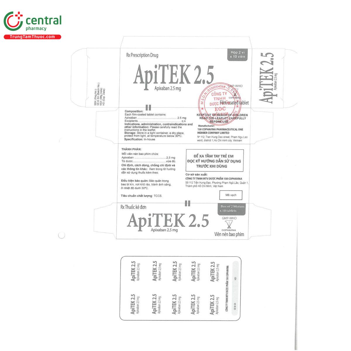 apitek 25 2 L4453