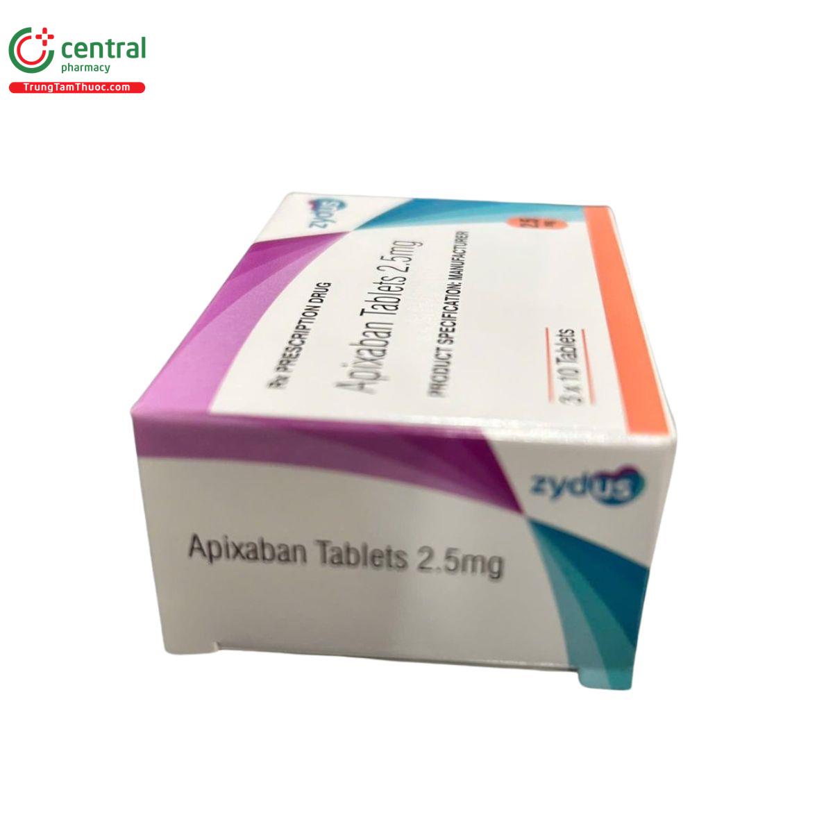 apixaban tablets 2 5mg 6 P6700