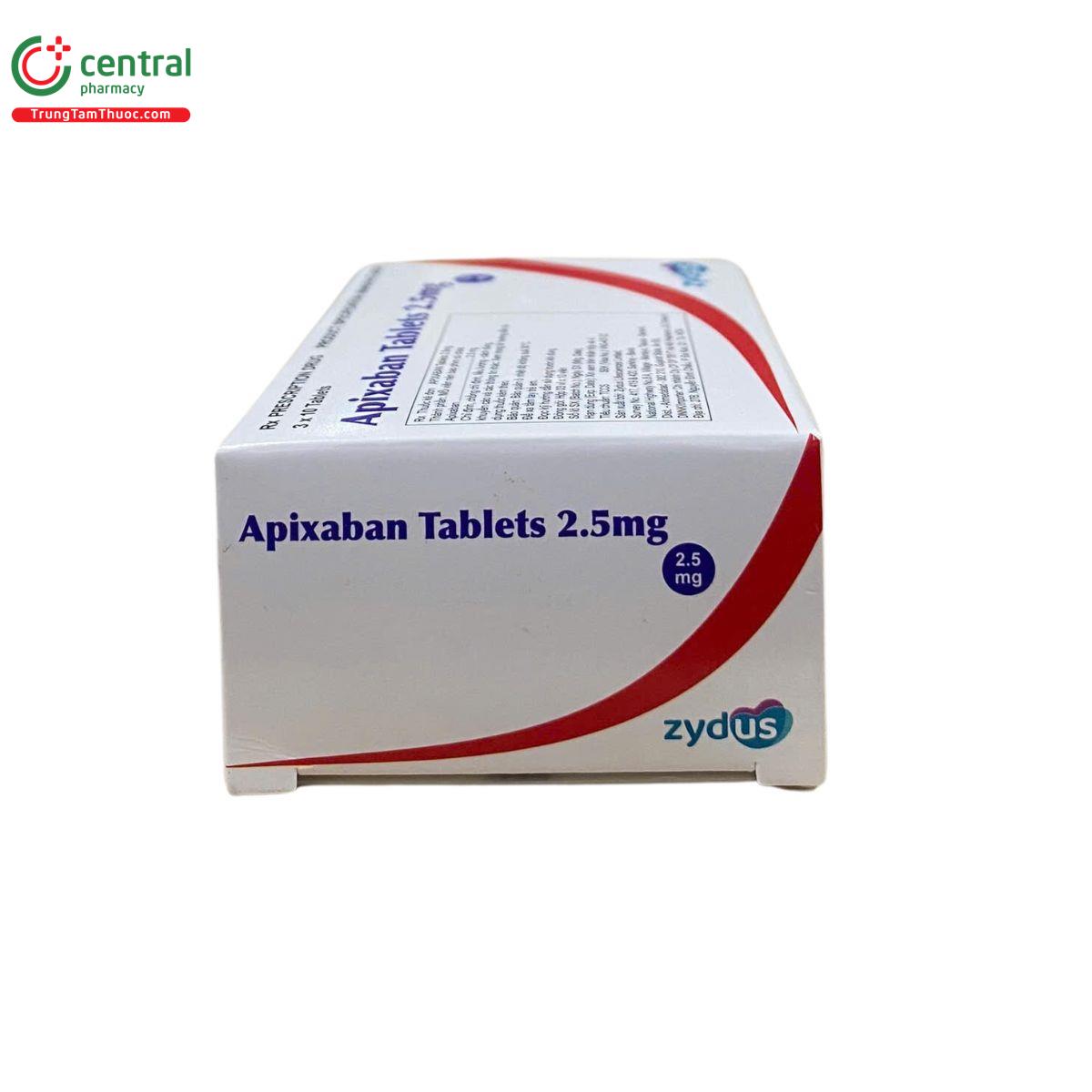 apixaban tablets 25mg zydus 10 C0163