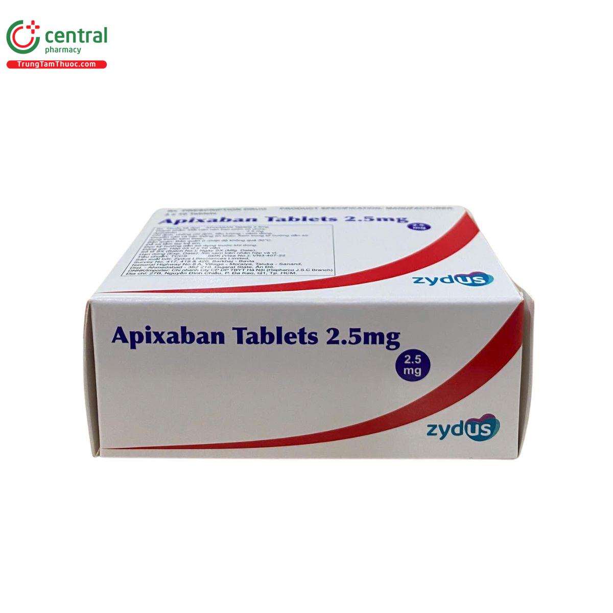 apixaban tablets 25mg zydus 4 C1307