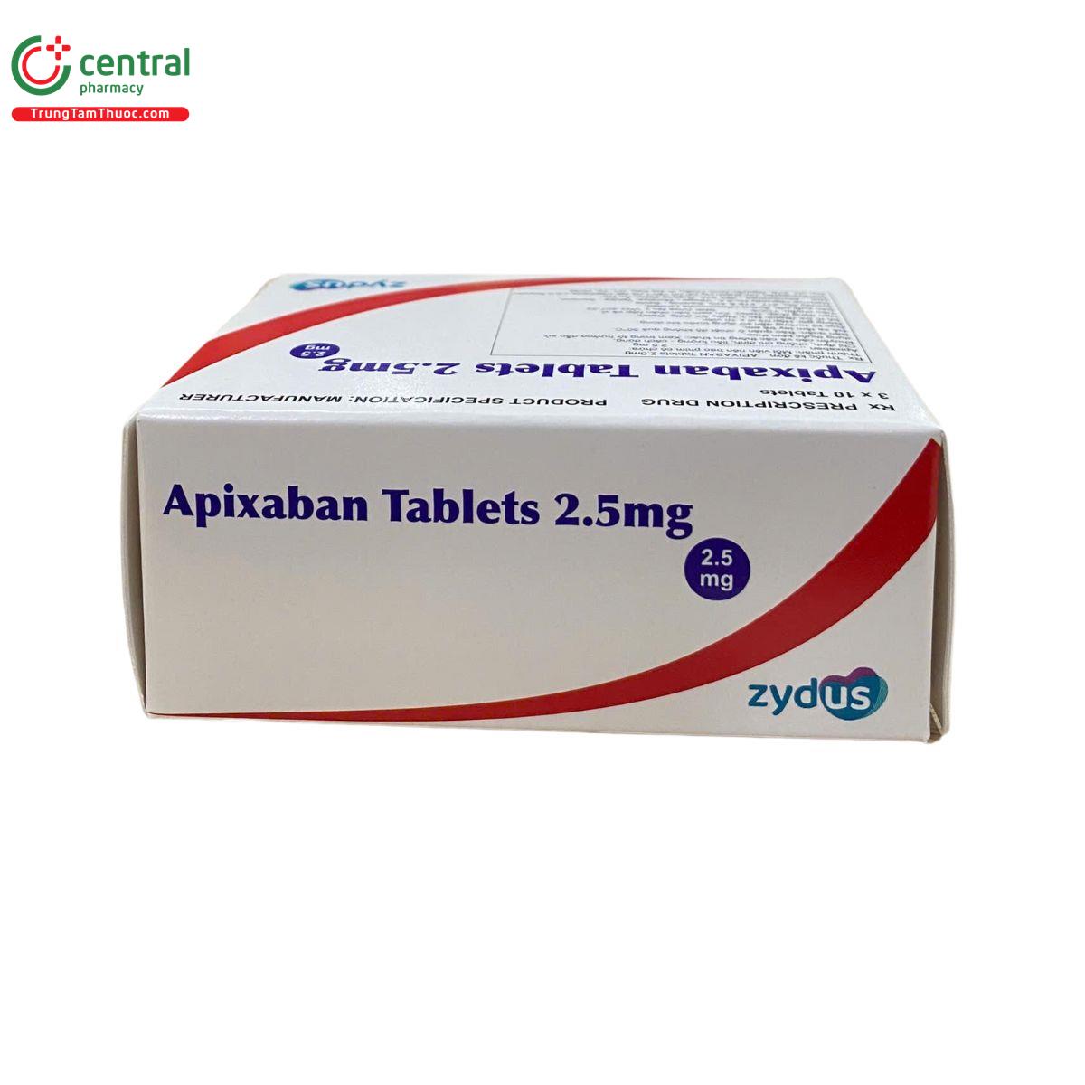 apixaban tablets 25mg zydus 7 M5604