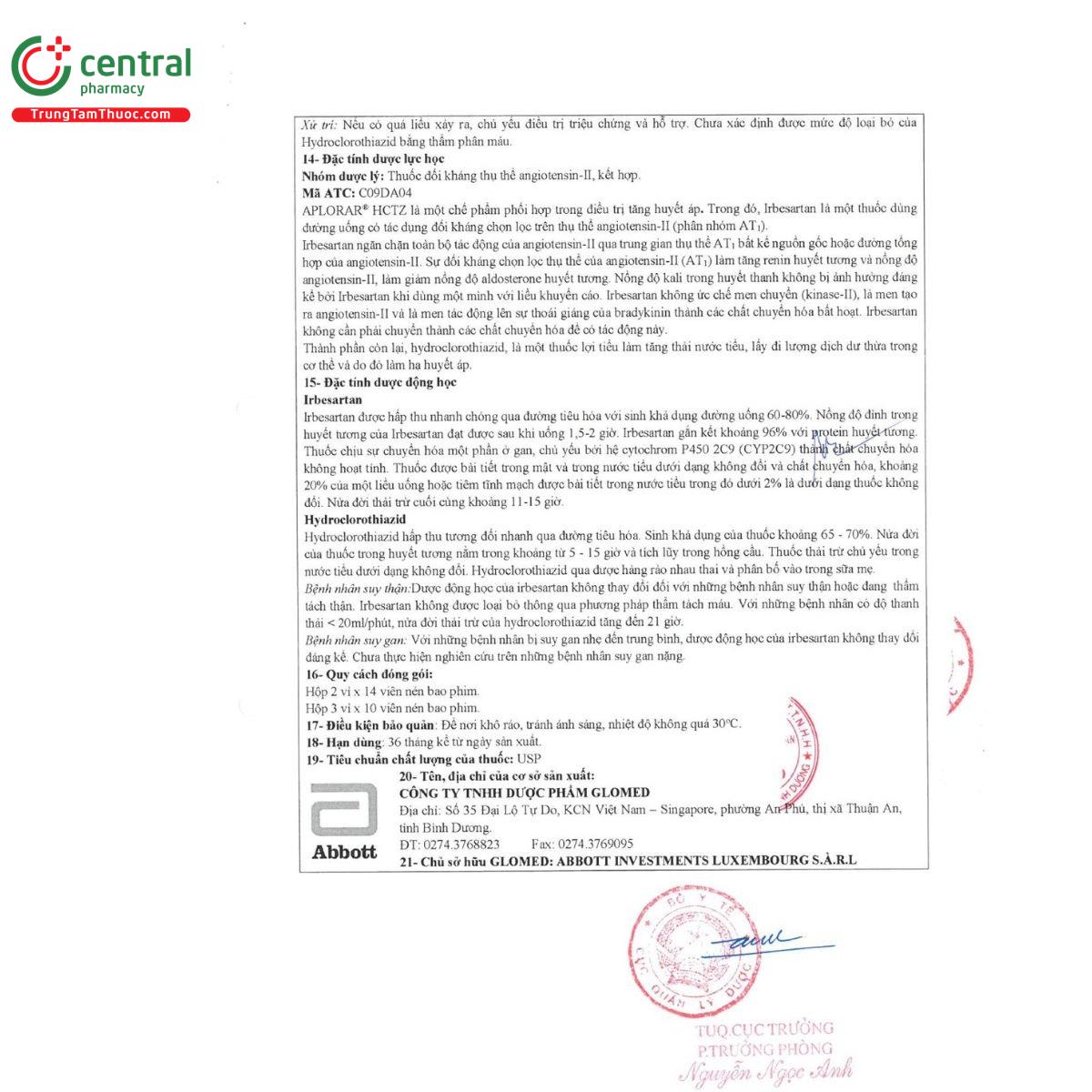 aplorar hctz 7 E1415 aplorar hctz 7 E1415