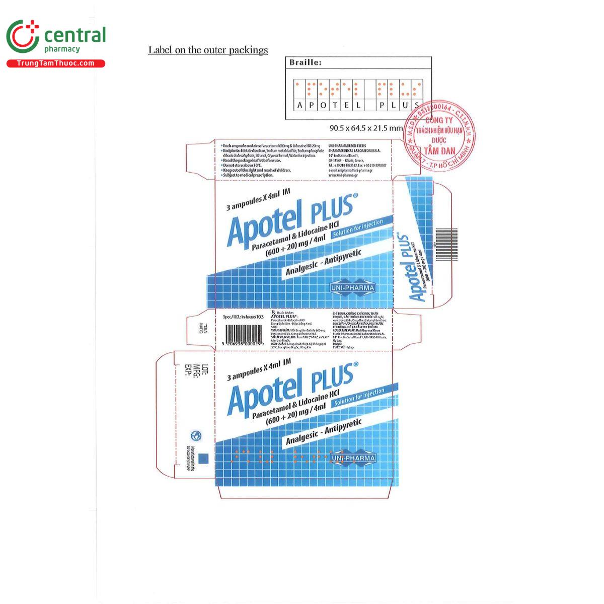 apotel plus 2 D1032 apotel plus 2 D1032