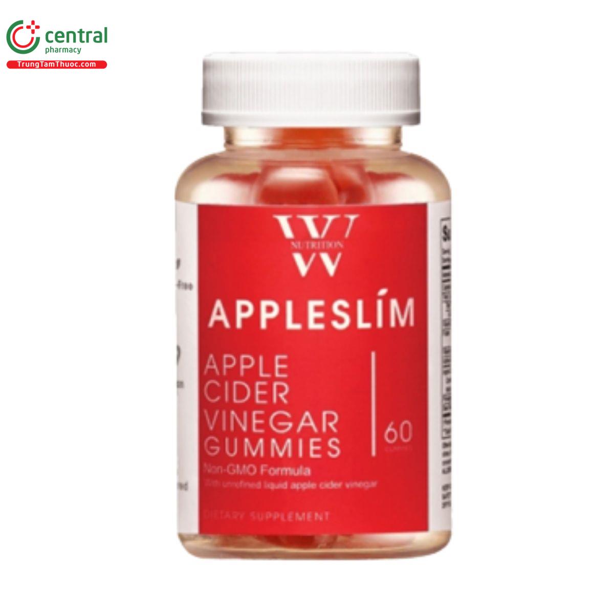 appleslim apple cider vinegar gummies 4 H2031